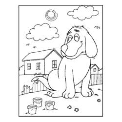 ぬりえページ: 犬小屋 (建物と建築) #62433 - 無料の印刷可能なぬりえページ