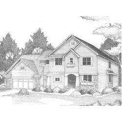 ぬりえページ: 家 (建物と建築) #66465 - 無料の印刷可能なぬりえページ