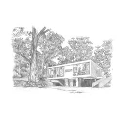 ぬりえページ: 家 (建物と建築) #66546 - 無料の印刷可能なぬりえページ