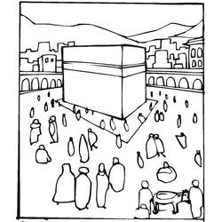ぬりえページ: モスク (建物と建築) #64529 - 無料の印刷可能なぬりえページ