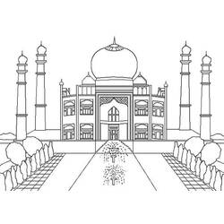 ぬりえページ: モスク (建物と建築) #64540 - 無料の印刷可能なぬりえページ