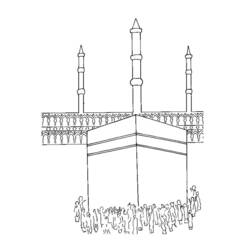 ぬりえページ: モスク (建物と建築) #64603 - 無料の印刷可能なぬりえページ