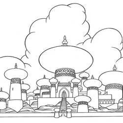 ぬりえページ: 宮殿 (建物と建築) #62487 - 無料の印刷可能なぬりえページ
