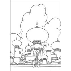 ぬりえページ: 宮殿 (建物と建築) #62492 - 無料の印刷可能なぬりえページ