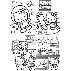 ぬりえページ: 宇宙飛行士 (キャリアと職業) #87629 - 無料の印刷可能なぬりえページ