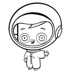 ぬりえページ: 宇宙飛行士 (キャリアと職業) #87705 - 無料の印刷可能なぬりえページ