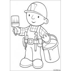 ぬりえ: 画家 - 無料の印刷可能なぬりえページ