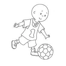 ぬりえ: Caillou - 無料の印刷可能なぬりえページ