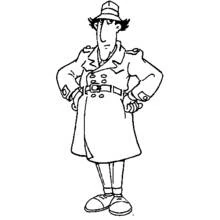 ぬりえ: Gadget Inspector - 無料の印刷可能なぬりえページ