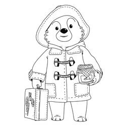 ぬりえ: Paddington - 無料の印刷可能なぬりえページ