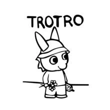 ぬりえ: Trotro - 無料の印刷可能なぬりえページ