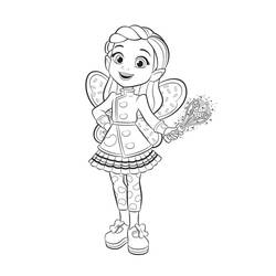 ぬりえ: Butter Beans Cafe - 無料の印刷可能なぬりえページ