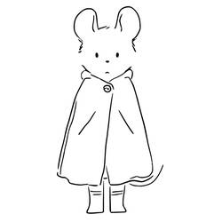 ぬりえ: ErnestとCelestine - 無料の印刷可能なぬりえページ