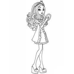 ぬりえ: Ever After High - 無料の印刷可能なぬりえページ