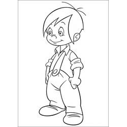 ぬりえ: Marcelino - 無料の印刷可能なぬりえページ