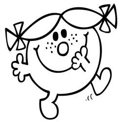 ぬりえ: ミスターメン ショー - 無料の印刷可能なぬりえページ