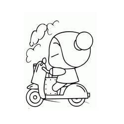 ぬりえ: Pucca - 無料の印刷可能なぬりえページ