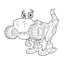 ぬりえ: Rusty Rivets - 無料の印刷可能なぬりえページ
