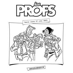 ぬりえ: The Teachers - 無料の印刷可能なぬりえページ