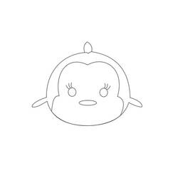 ぬりえ: Tsum Tsum - 無料の印刷可能なぬりえページ