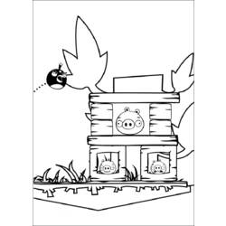 ぬりえページ: アングリーバード (漫画) #25088 - 無料の印刷可能なぬりえページ