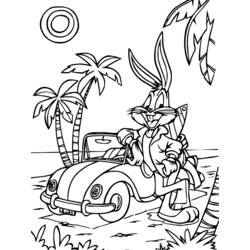ぬりえページ: ベイビー・ルーニー・テューンズ (漫画) #26533 - 無料の印刷可能なぬりえページ