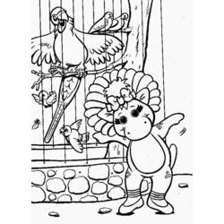 ぬりえページ: バーニーと仲間たち (漫画) #40921 - 無料の印刷可能なぬりえページ