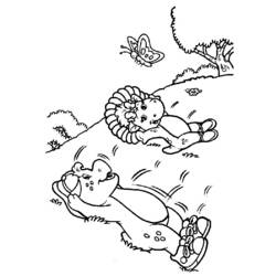 ぬりえページ: バーニーと仲間たち (漫画) #40929 - 無料の印刷可能なぬりえページ
