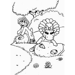 ぬりえページ: バーニーと仲間たち (漫画) #40957 - 無料の印刷可能なぬりえページ