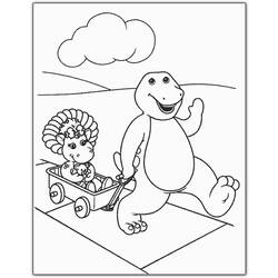 ぬりえページ: バーニーと仲間たち (漫画) #40962 - 無料の印刷可能なぬりえページ