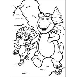 ぬりえページ: バーニーと仲間たち (漫画) #40964 - 無料の印刷可能なぬりえページ