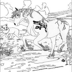 ぬりえページ: ベラ・サラ (漫画) #41310 - 無料の印刷可能なぬりえページ