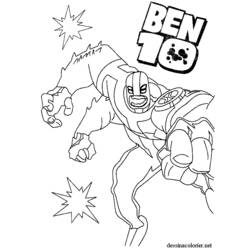 ぬりえページ: ベン10 (漫画) #40432 - 無料の印刷可能なぬりえページ