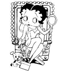 ぬりえページ: ベティ・ブープ (漫画) #25921 - 無料の印刷可能なぬりえページ