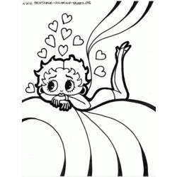 ぬりえページ: ベティ・ブープ (漫画) #25937 - 無料の印刷可能なぬりえページ
