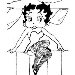 ぬりえページ: ベティ・ブープ (漫画) #25952 - 無料の印刷可能なぬりえページ