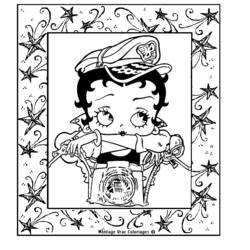 ぬりえページ: ベティ・ブープ (漫画) #25962 - 無料の印刷可能なぬりえページ