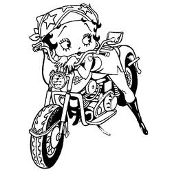 ぬりえページ: ベティ・ブープ (漫画) #25972 - 無料の印刷可能なぬりえページ