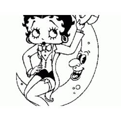 ぬりえページ: ベティ・ブープ (漫画) #25987 - 無料の印刷可能なぬりえページ
