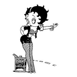 ぬりえページ: ベティ・ブープ (漫画) #26012 - 無料の印刷可能なぬりえページ