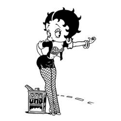 ぬりえページ: ベティ・ブープ (漫画) #26038 - 無料の印刷可能なぬりえページ