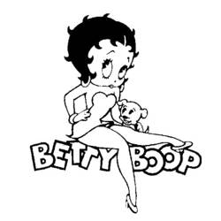 ぬりえページ: ベティ・ブープ (漫画) #26047 - 無料の印刷可能なぬりえページ