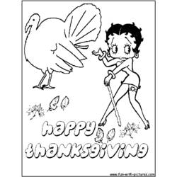ぬりえページ: ベティ・ブープ (漫画) #26065 - 無料の印刷可能なぬりえページ
