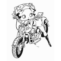 ぬりえページ: ベティ・ブープ (漫画) #26096 - 無料の印刷可能なぬりえページ