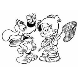 ぬりえページ: ビリーとバディ (漫画) #25347 - 無料の印刷可能なぬりえページ
