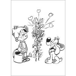 ぬりえページ: ビリーとバディ (漫画) #25354 - 無料の印刷可能なぬりえページ