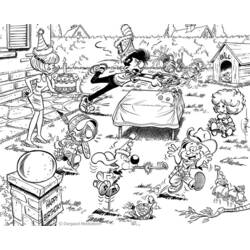 ぬりえページ: ビリーとバディ (漫画) #25363 - 無料の印刷可能なぬりえページ