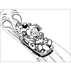 ぬりえページ: ビリーとバディ (漫画) #25365 - 無料の印刷可能なぬりえページ