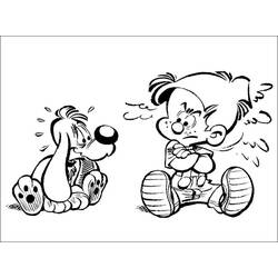 ぬりえページ: ビリーとバディ (漫画) #25382 - 無料の印刷可能なぬりえページ