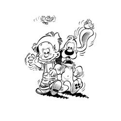 ぬりえページ: ビリーとバディ (漫画) #25389 - 無料の印刷可能なぬりえページ